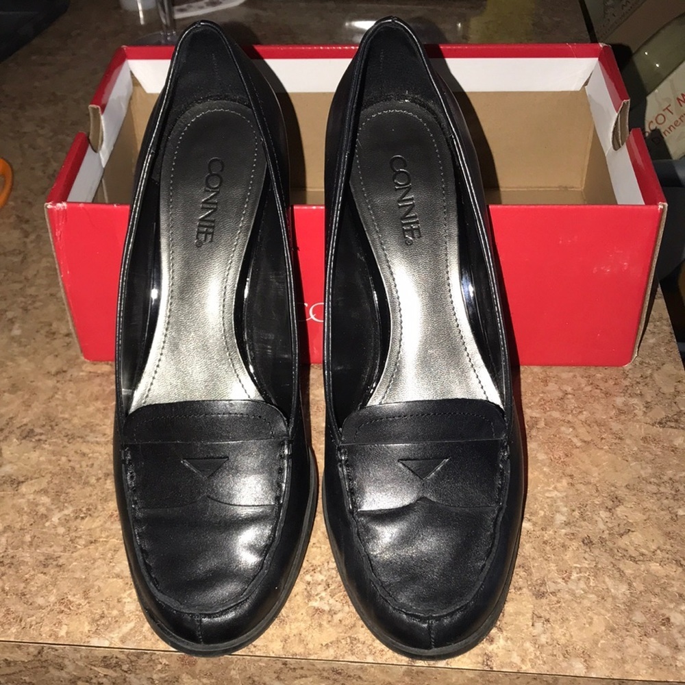 Women’s Leather Loafer Heels